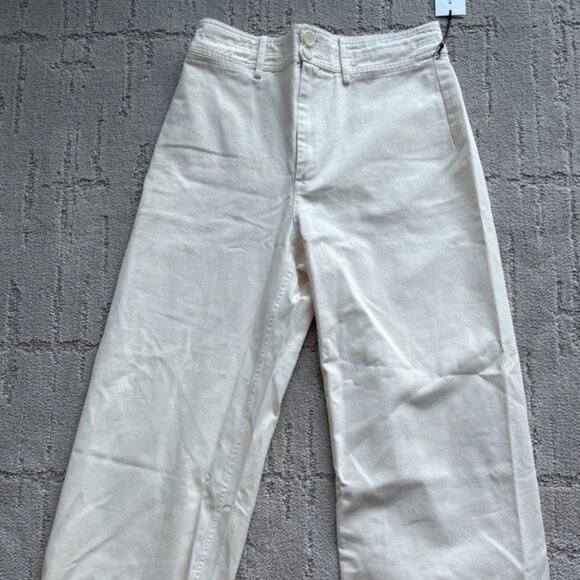 A Piece Apart Chino Merida Pant Ivory - Picture 2 of 4